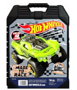 HOT WHEELS - ÉTUI DE TRANSPORT 48 VÉHICULES - STYLES VARIÉS